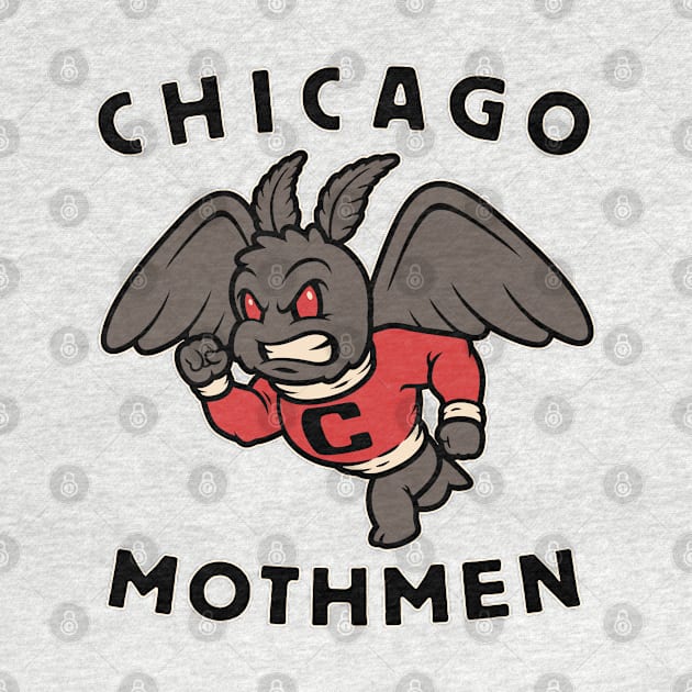 Chicago Mothman Mascot by harebrained